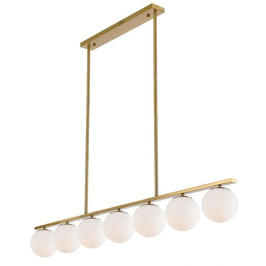 TELBIX MARSTEN 7 LIGHTS PENDANT ANTIQUE GOLD Pendant