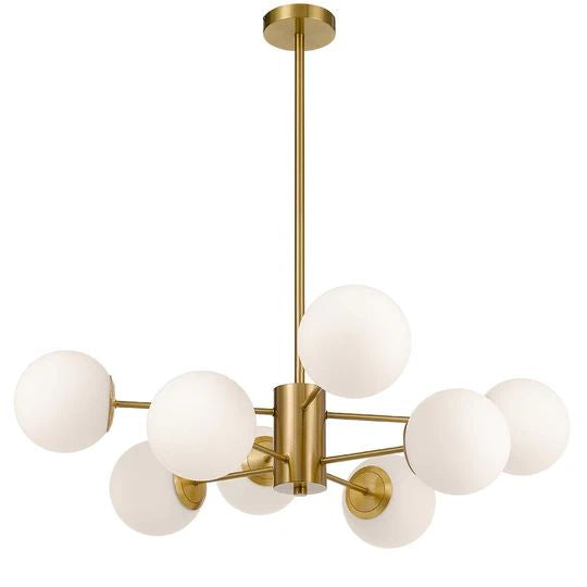 TELBIX MARSTEN 8 LIGHTS PENDANT ANTIQUE GOLD Pendant