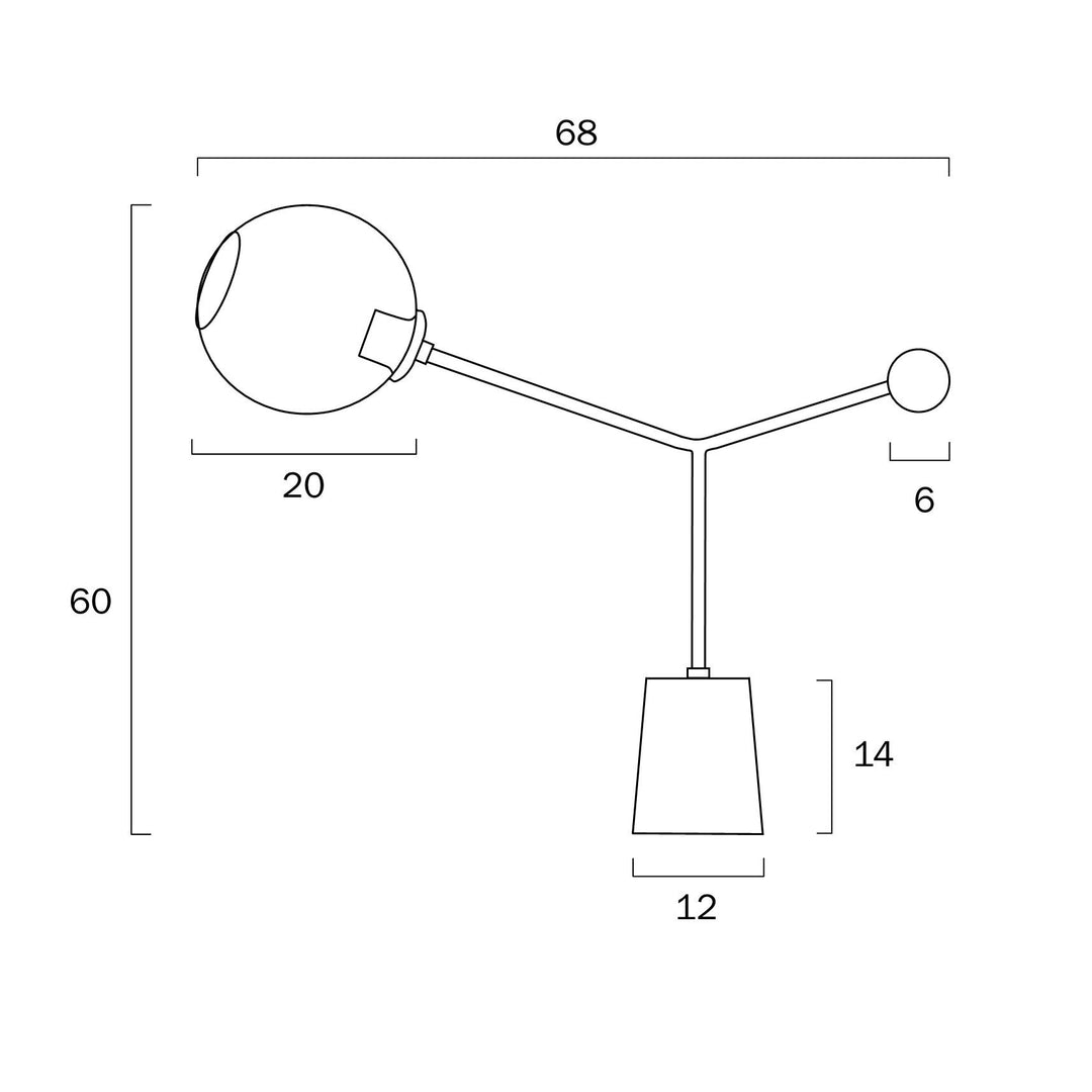 TELBIX MATILDA TABLE LAMP TABLE LAMP