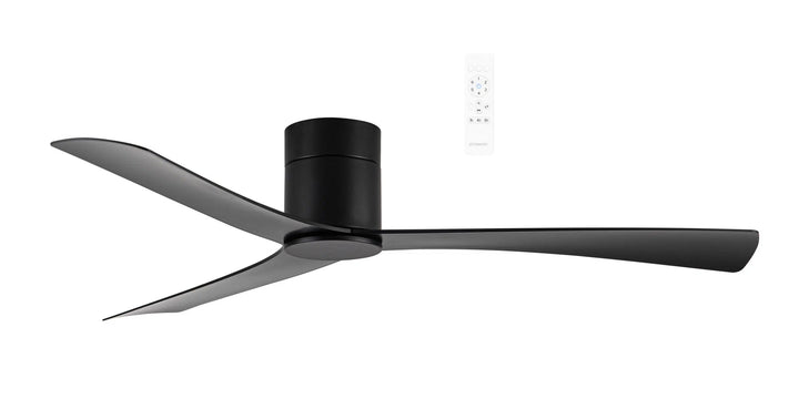 Metro DC 52″ Smart Ceiling Fan With WIFI Remote Control Matte Black Ceiling Fan