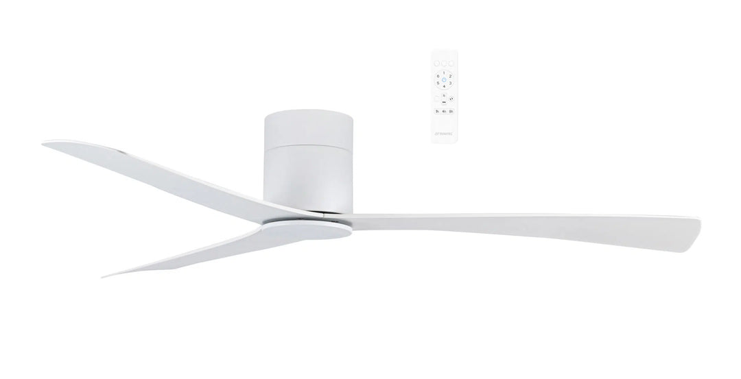 Metro DC 52″ Smart Ceiling Fan With WIFI Remote Control Matte White Ceiling Fan