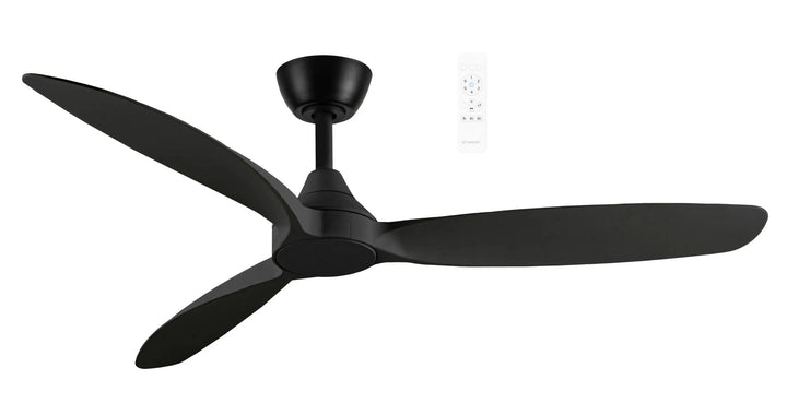 Seaforth DC 52″ & 56″ Smart Ceiling Fan With WIFI Remote Control Black Ceiling Fan
