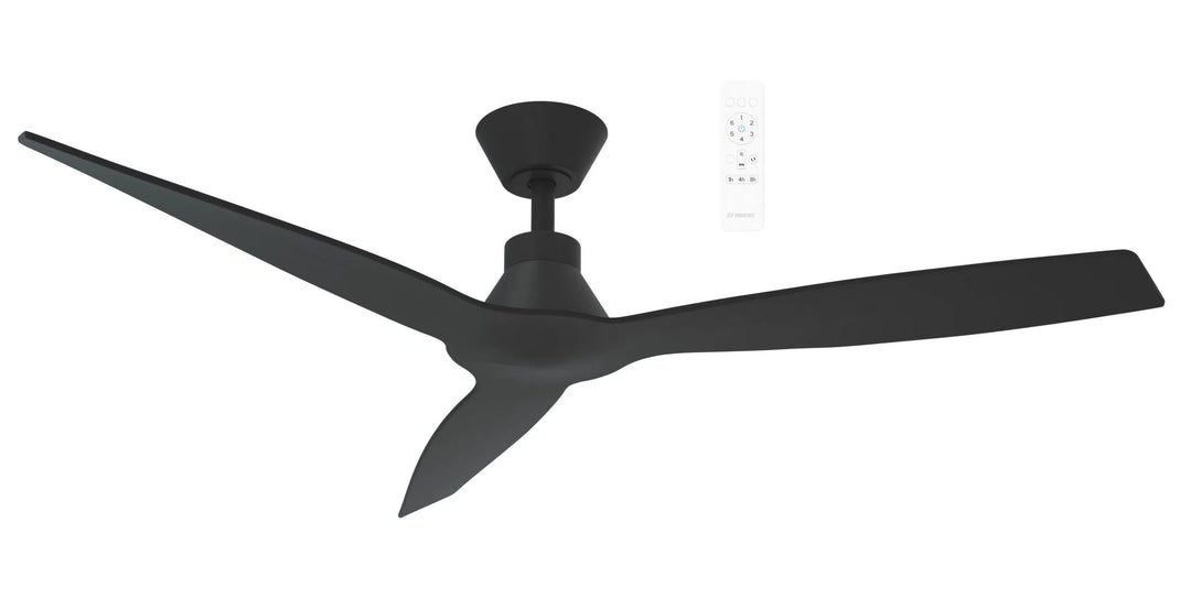 Triumph DC 52″ Smart Ceiling Fan With WIFI Remote Control Black Ceiling Fan