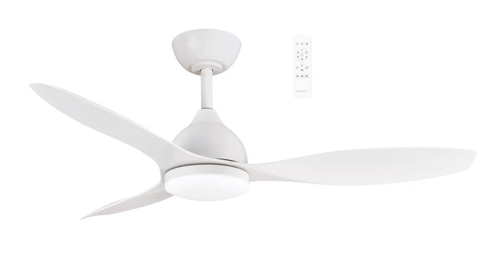Elite DC 48″ & 52″ Smart Ceiling Fan With WIFI Remote Control + LED light White Ceiling Fan