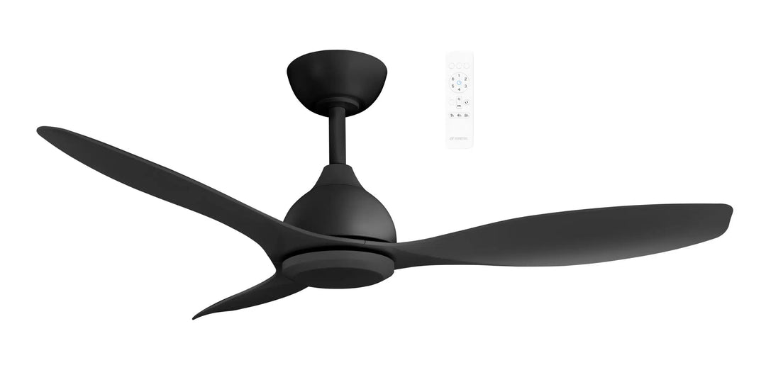 Elite DC 48″ & 52″ Smart Ceiling Fan With WIFI Remote Control Black Ceiling Fan