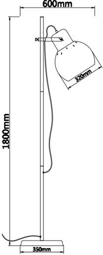 TLBIX MENTO FLOOR LAMP Floor Lamp