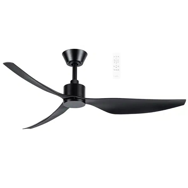 Genoa DC 50″ Smart Ceiling Fan With WIFI Remote Control Black Ceiling Fan