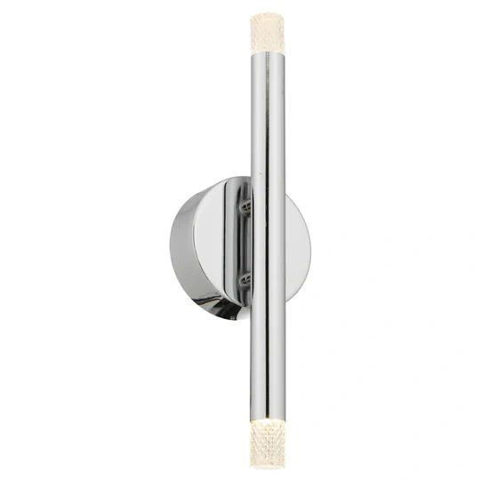 Telbix MILAZO 2 LIGHT WALL LIGHT Chrome WALL LIGHT