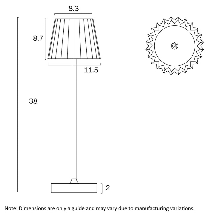 Telbix MINDY RECHARGEABLE TABLE LAMP TABLE LAMP