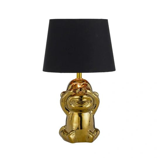 TELBIX MISARU TABLE LAMP GOLD BLACK TABLE LAMP