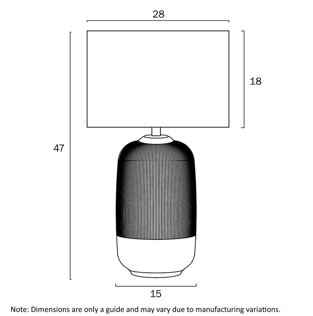 TELBIX MISTY TABLE LAMP TABLE LAMP