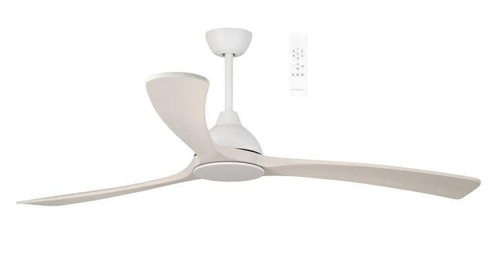 Norfolk Aero DC 70″ & 86″ Smart Ceiling Fan With WIFI Remote Control White White Wash Ceiling Fan