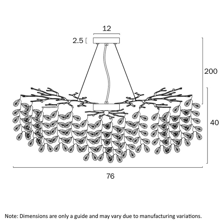 Telbix MOLENA 10 LIGHT PENDANT Pendant