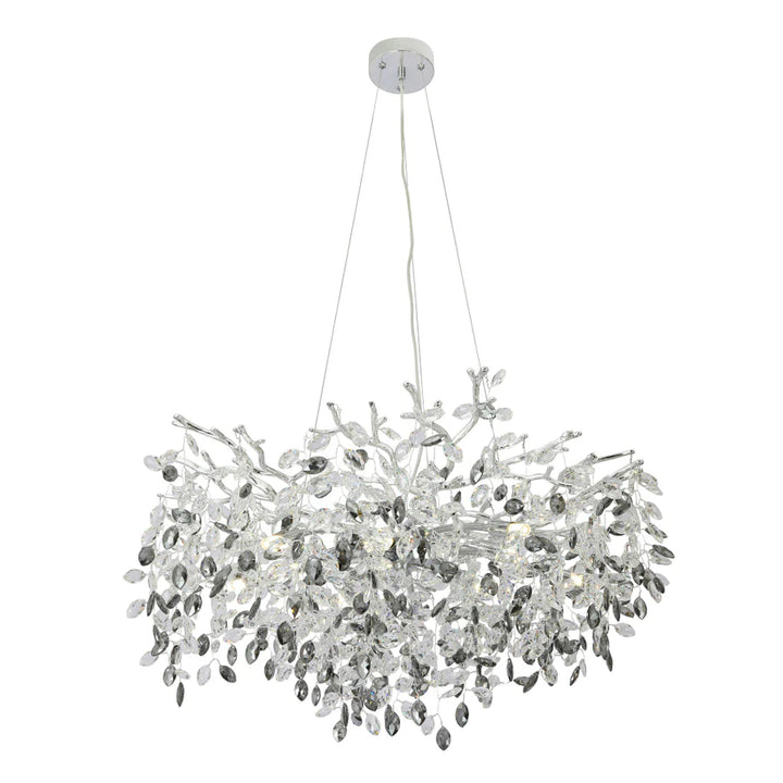 Telbix MOLENA 10 LIGHT PENDANT Chrome Pendant
