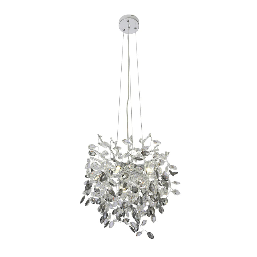 Telbix MOLENA 5 LIGHT PENDANT Chrome Pendant