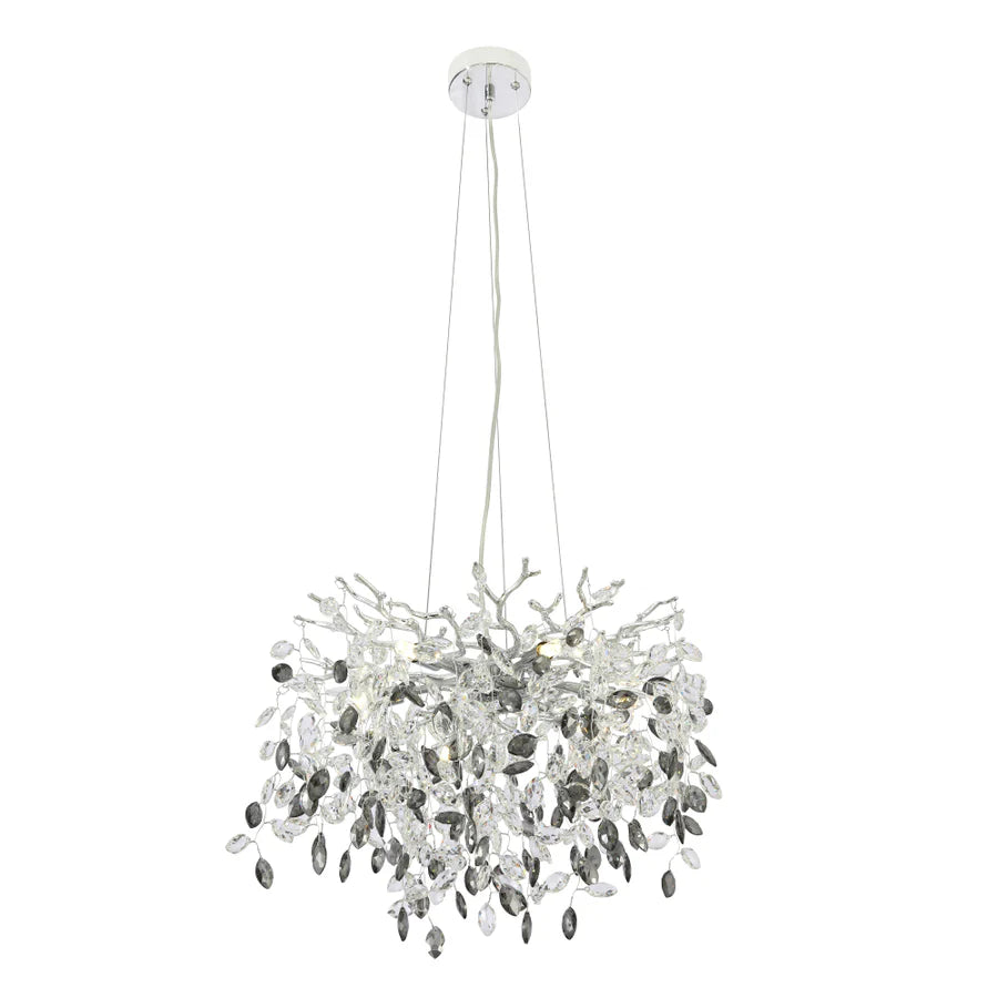 Telbix MOLENA 6 LIGHT PENDANT Chrome Pendant