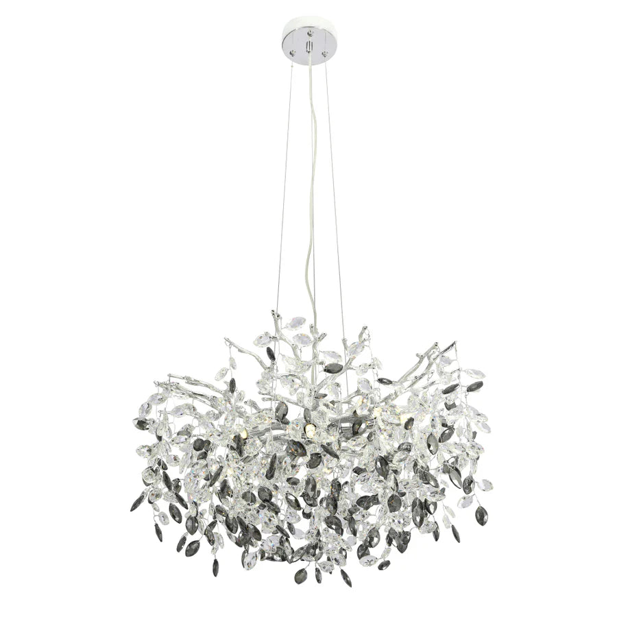 Telbix MOLENA 8 LIGHT PENDANT Chrome Pendant