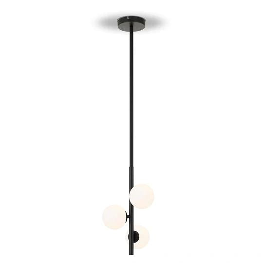 TELBIX MORAN 3 LIGHTS PENDANT BLACK OPAL MATT Pendant