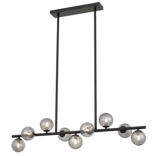 TELBIX MORAN 9 LIGHTS PENDANT BLACK SMOKE Pendant
