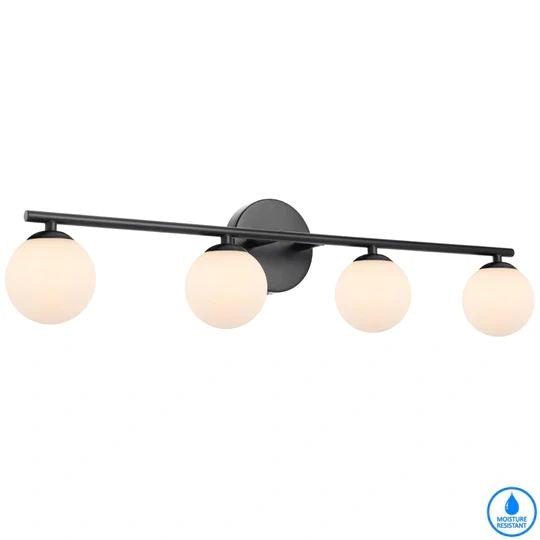 TELBIX MORAN 4 LIGHTS WALL LIGHT BLACK WALL LIGHT