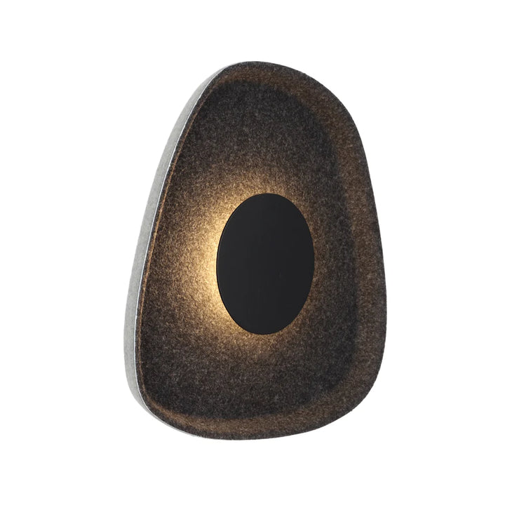 MORO WALL LIGHT Ash Black on Grey WALL LIGHT