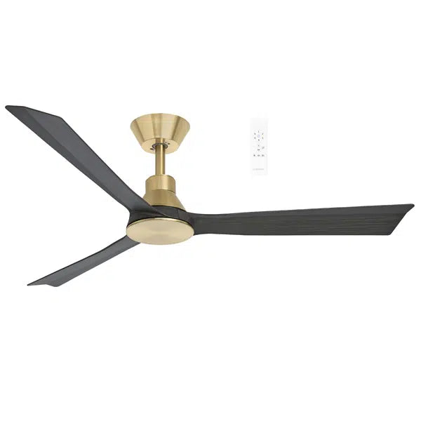 Riviera DC 52″ Smart Ceiling Fan With WIFI Remote Control Antique Bronze with Charcoal Ceiling Fan