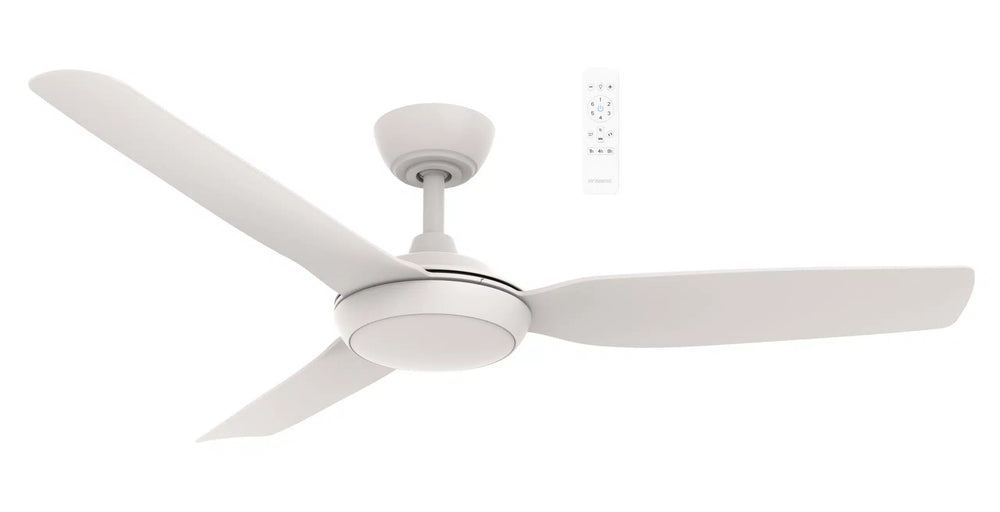 Viper DC 48″ & 52″ 3 Blade Smart Ceiling Fan With WIFI Remote Control + LED Light White Ceiling Fan