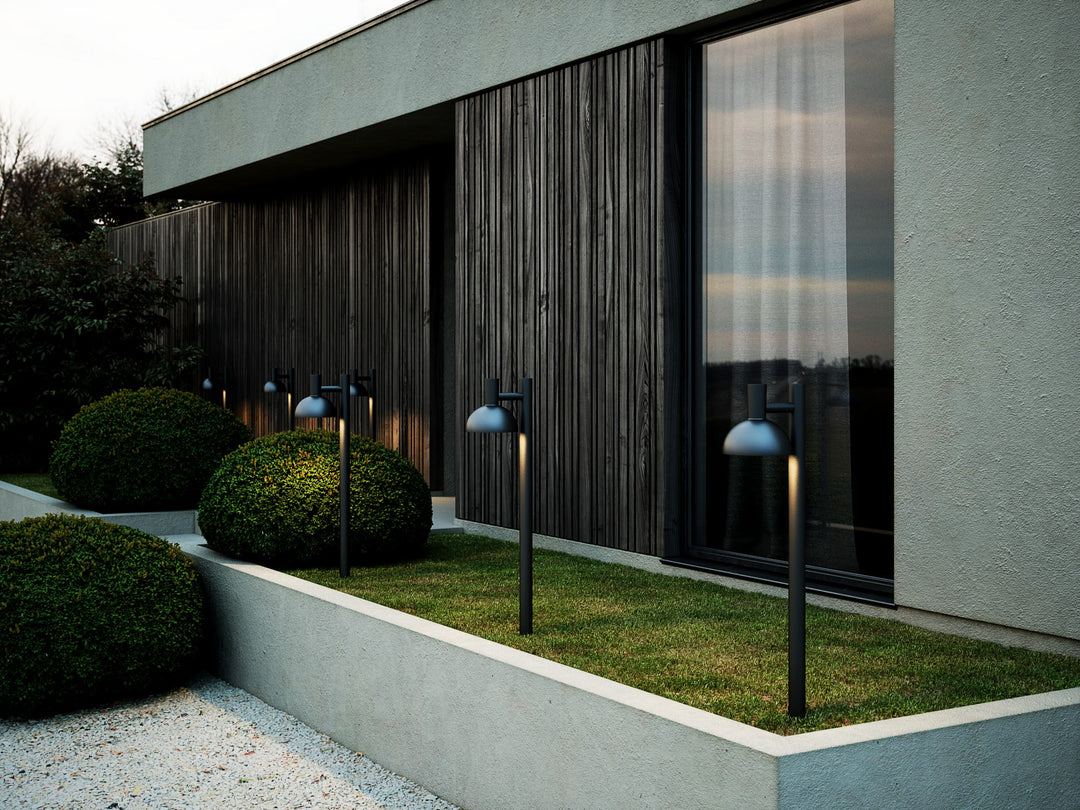 Arki 100 Garden light Galvanized/Black Path lights