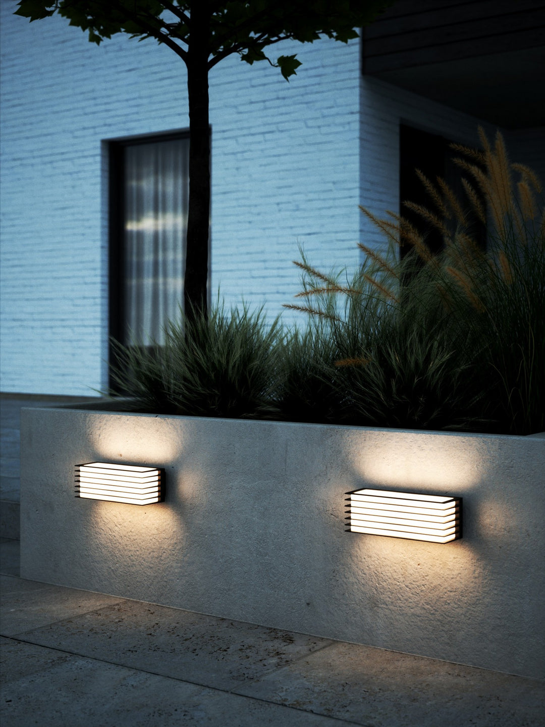 Fluctus 28 Wall light Black WALL LIGHT