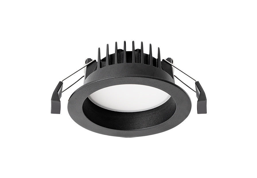 Multiled DTL10 10W Recessed Tri-colour Downlight Black Downlight