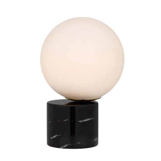 TELBIX NOVIO TABLE LAMP BLACK MARBLE TABLE LAMP