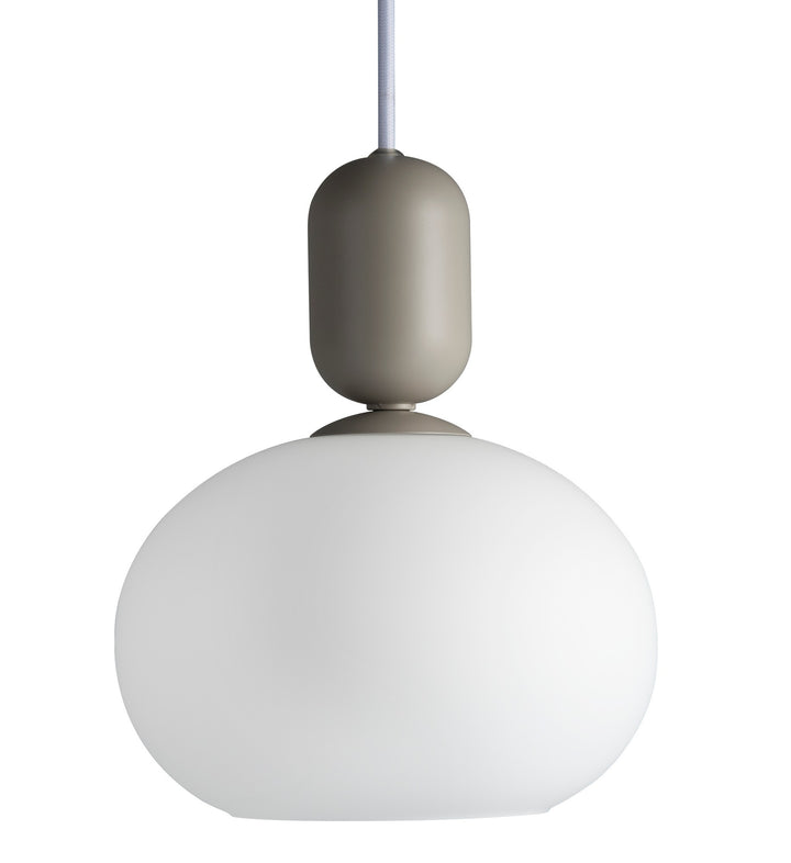 Notti Pendant Black/Grey Grey Pendant