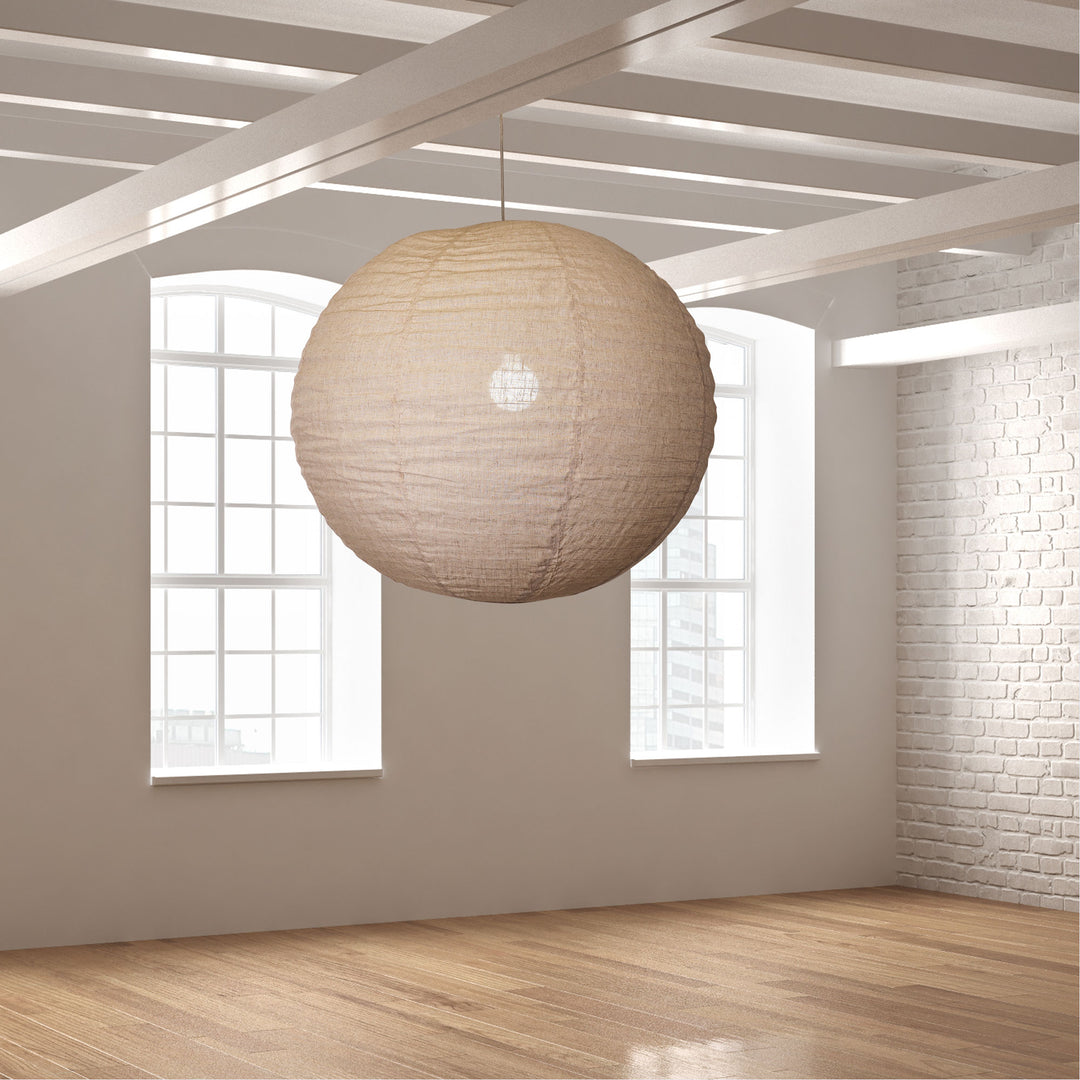 KANTO.80 SHADE Flax Linen Shade Only Pendant