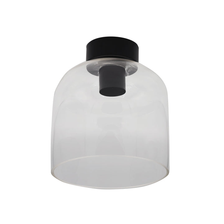 BURTON DIY Metal & Glass DIY Shade Black BATTEN FIX