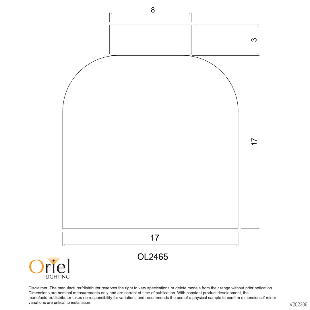 BURTON DIY Metal & Glass DIY Shade BATTEN FIX