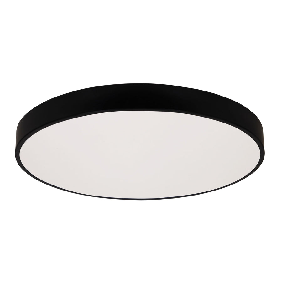 ORBIS.50 BLACK/WHITE TriColour LED Ceiling Light Black OYSTER LIGHT