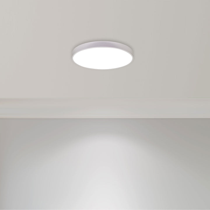 ORBIS.50 BLACK/WHITE TriColour LED Ceiling Light OYSTER LIGHT