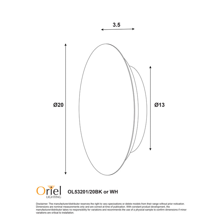 DOT.20 Tri-Colour LED Wall Light WALL LIGHT