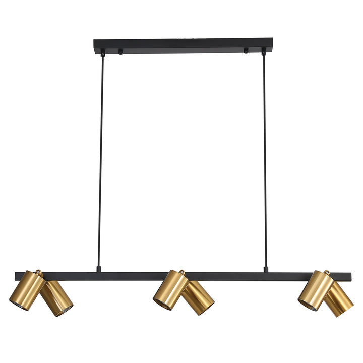 BRIDGE 6 Spotlight Pendant Satin Brass Pendant