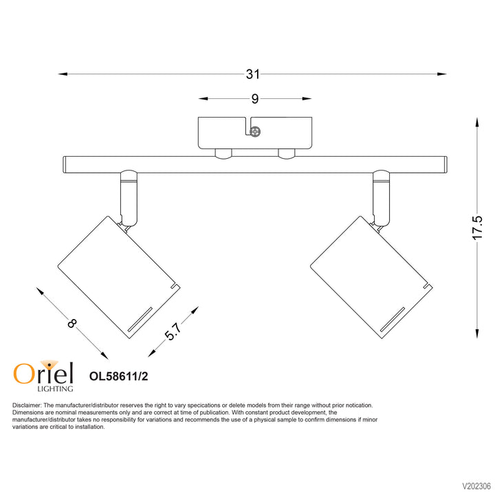 BARIL 2 LIGHT Spotlight Spotlight