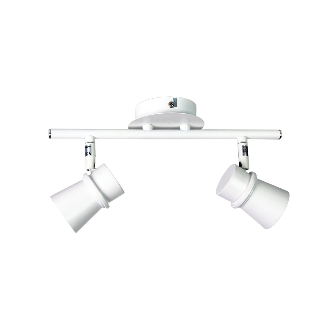 YARRA 2 LIGHT ADJUSTABLE SPOTLIGHT White Spotlight