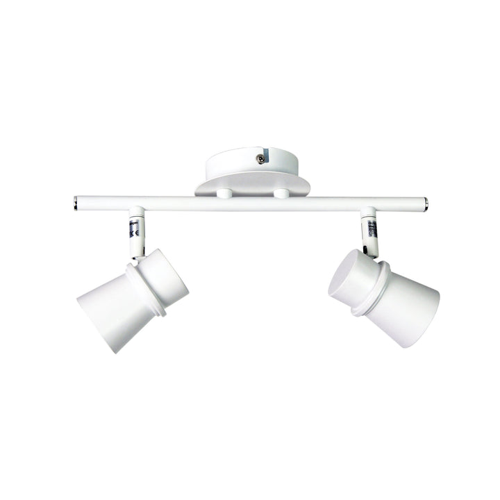 YARRA 2 LIGHT ADJUSTABLE SPOTLIGHT White Spotlight