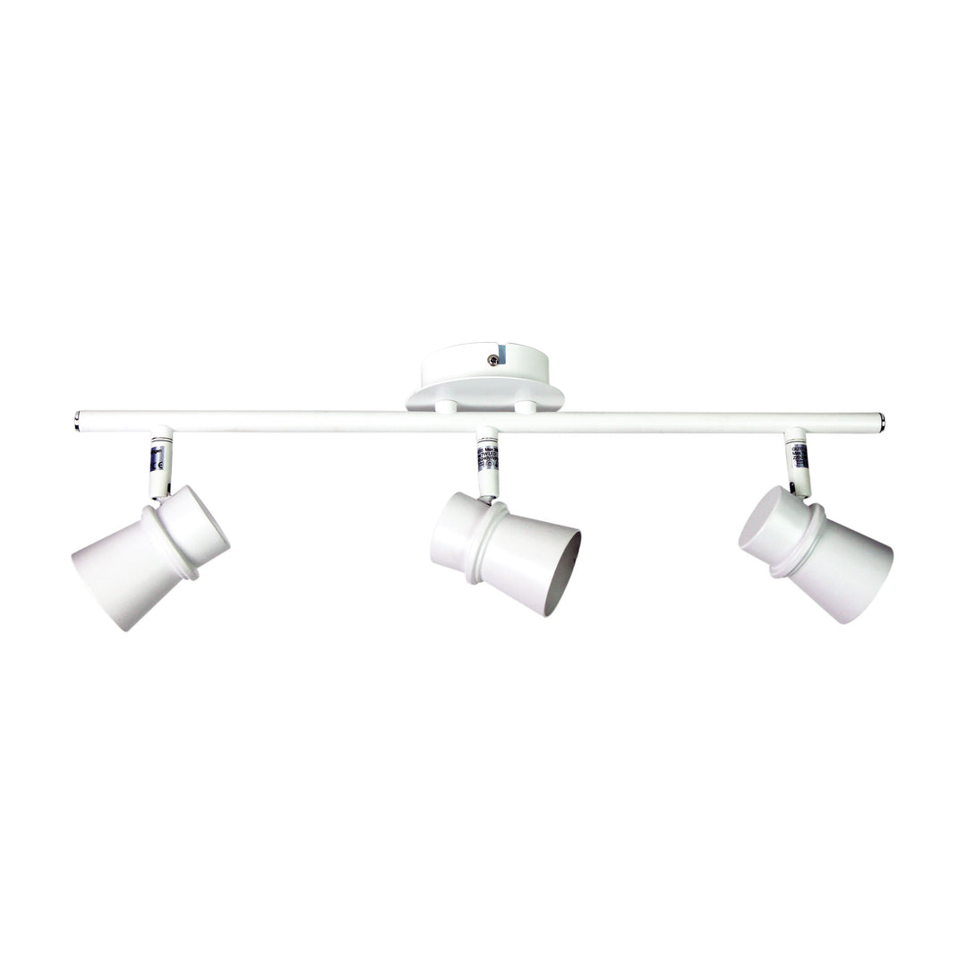 YARRA 3 LIGHT ADJUSTABLE SPOTLIGHT White Spotlight