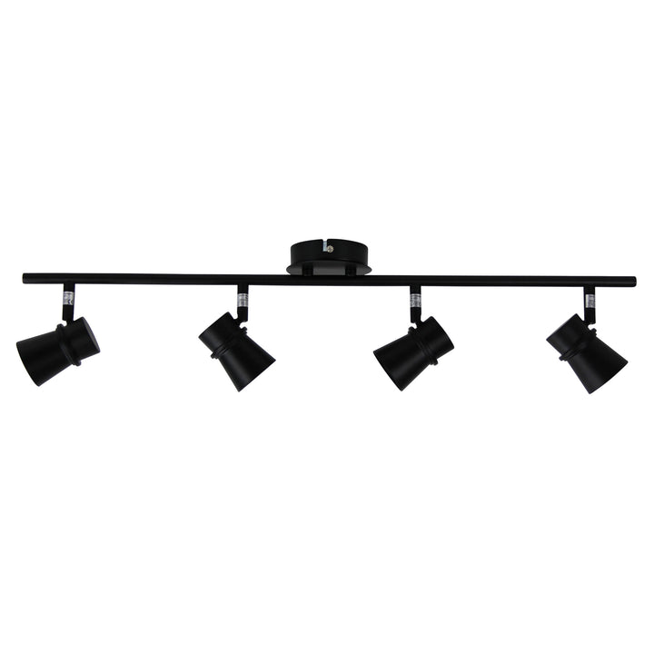 YARRA 4 LIGHT ADJUSTABLE SPOTLIGHT Black Spotlight