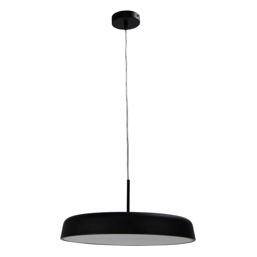 MADISON.42 24W Dimmable TriColour LED Pendant Black Pendant