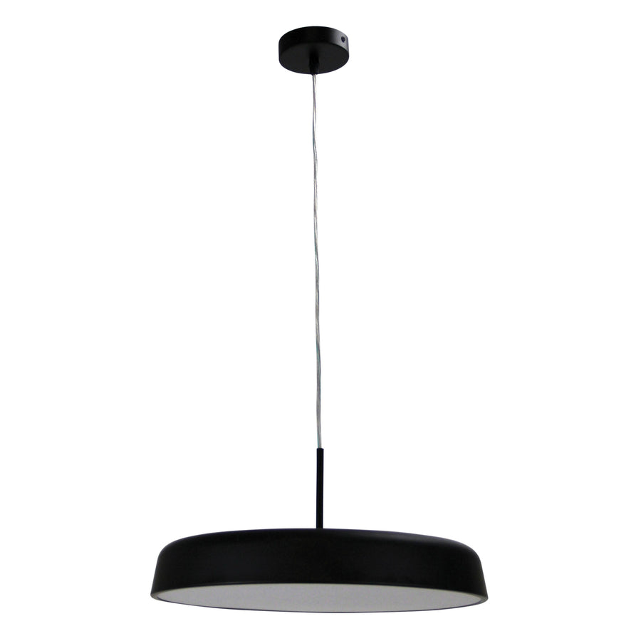 MADISON.42 24W Dimmable TriColour LED Pendant Black Pendant