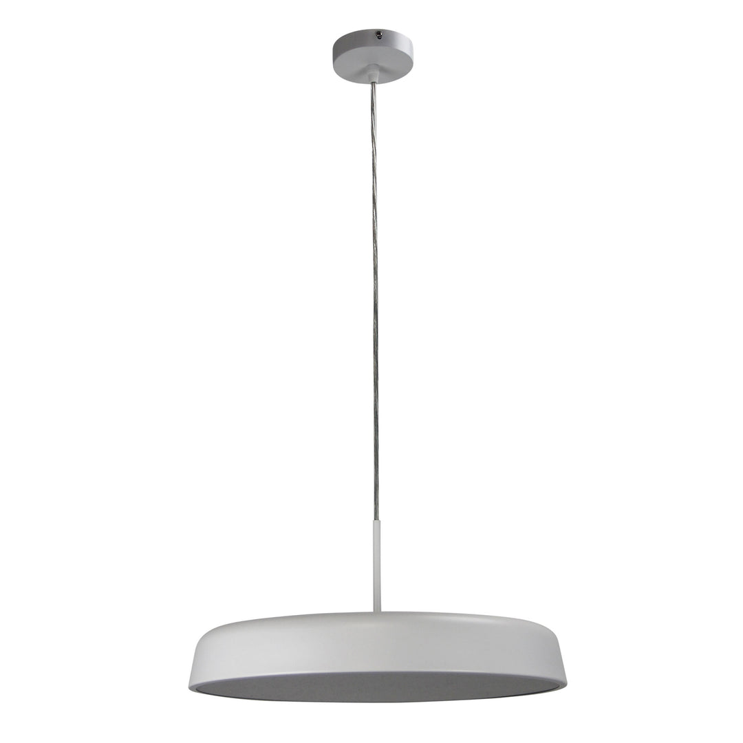 MADISON.42 24W Dimmable TriColour LED Pendant White Pendant