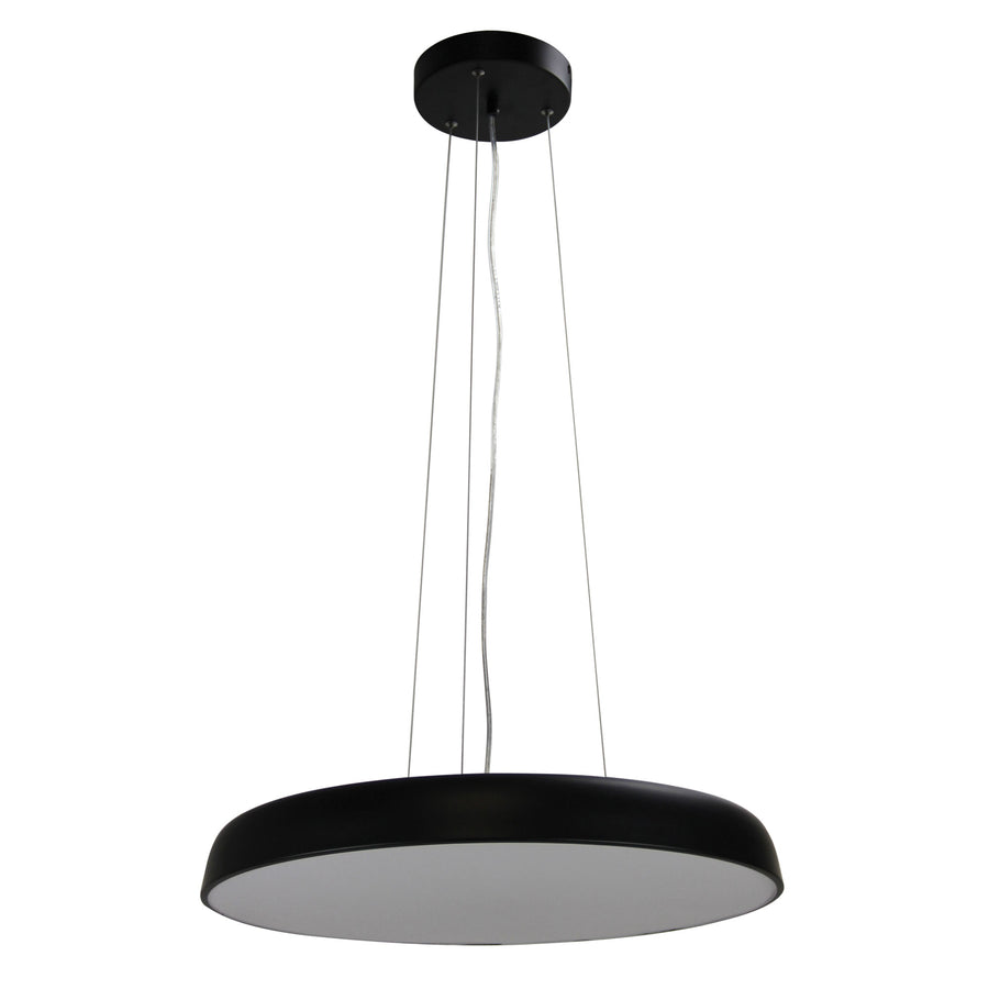 MADISON.56 36W Dimmable TriColour LED Pendant Black Pendant
