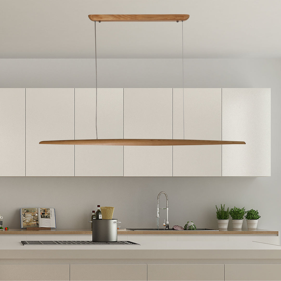 EASTOFT ASH wood TriColour LED Pendant Pendant