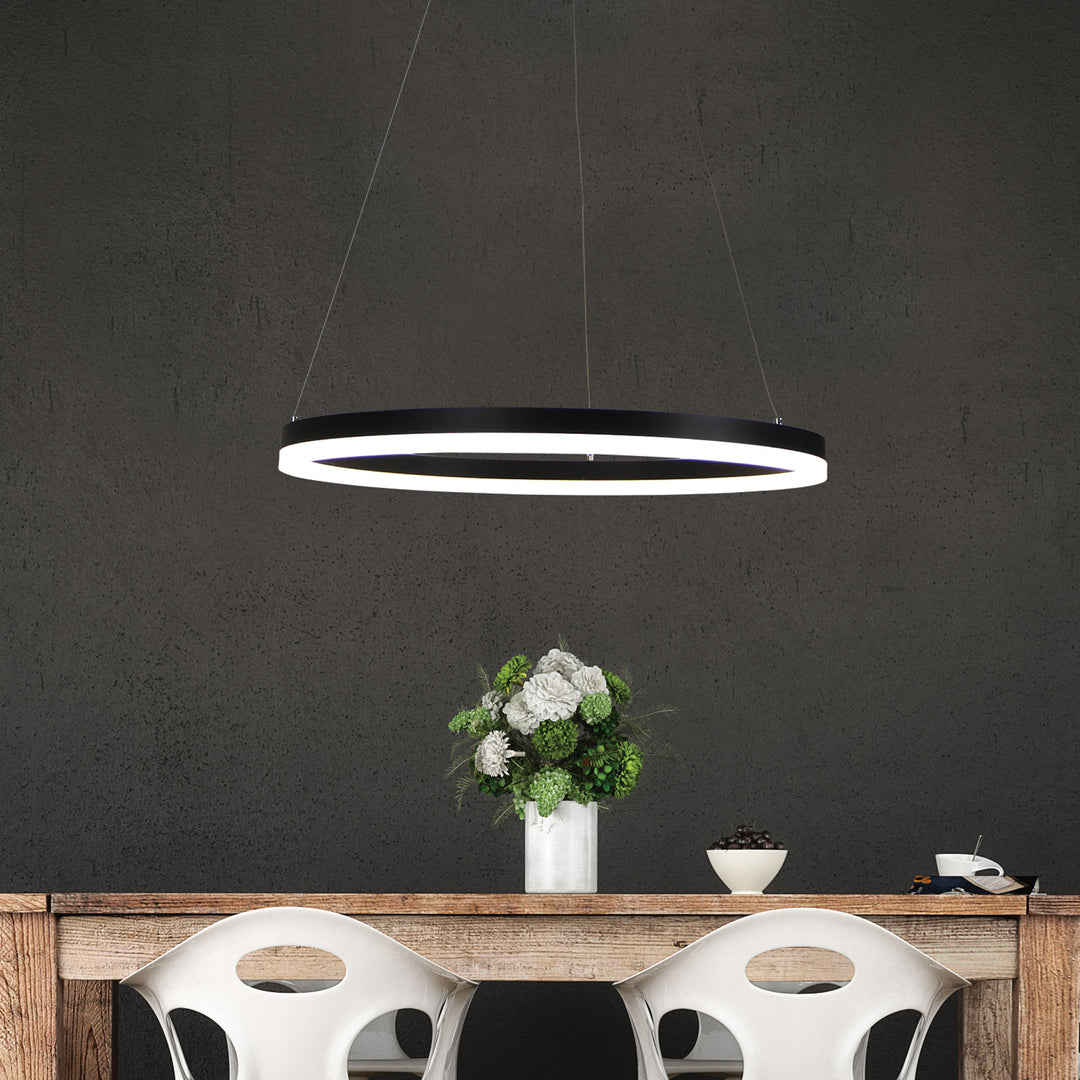 CRONUS.60 CTS Modern TriColour LED Halo Pendant pendant